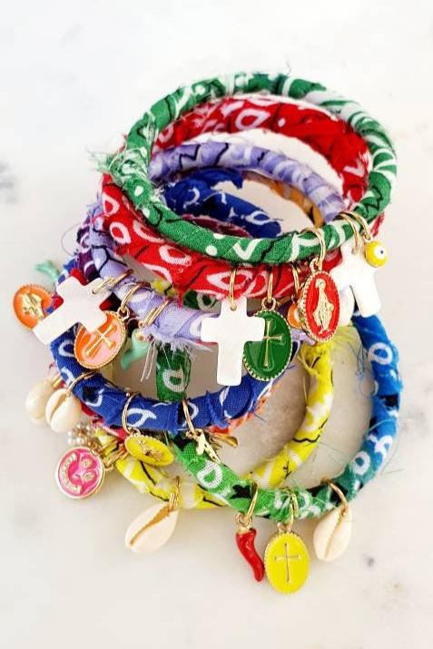 Bracelet Bandana "Ibiza" - AlbertineAndTheSun
