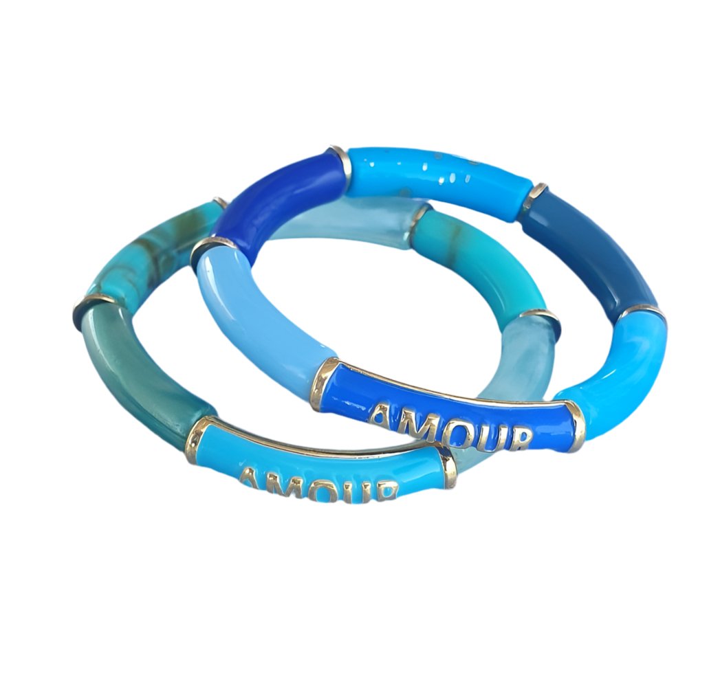 Bracelet "Talisman Amour" - Bleu - AlbertineAndTheSun