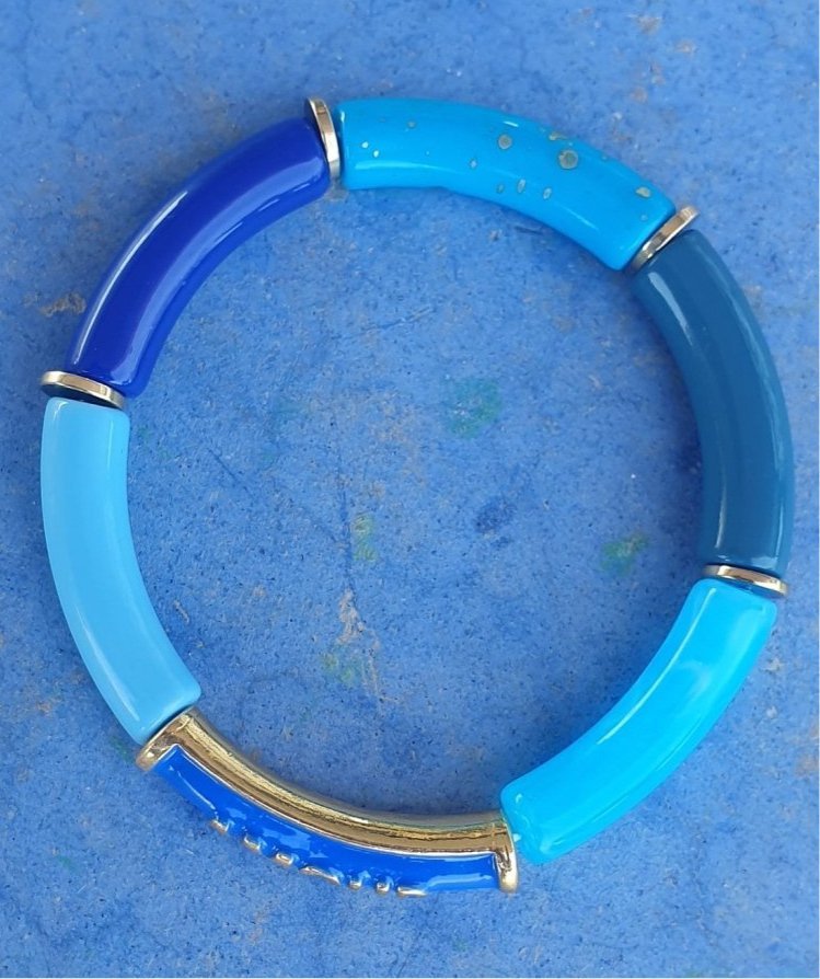 Bracelet "Talisman Amour" - Bleu - AlbertineAndTheSun