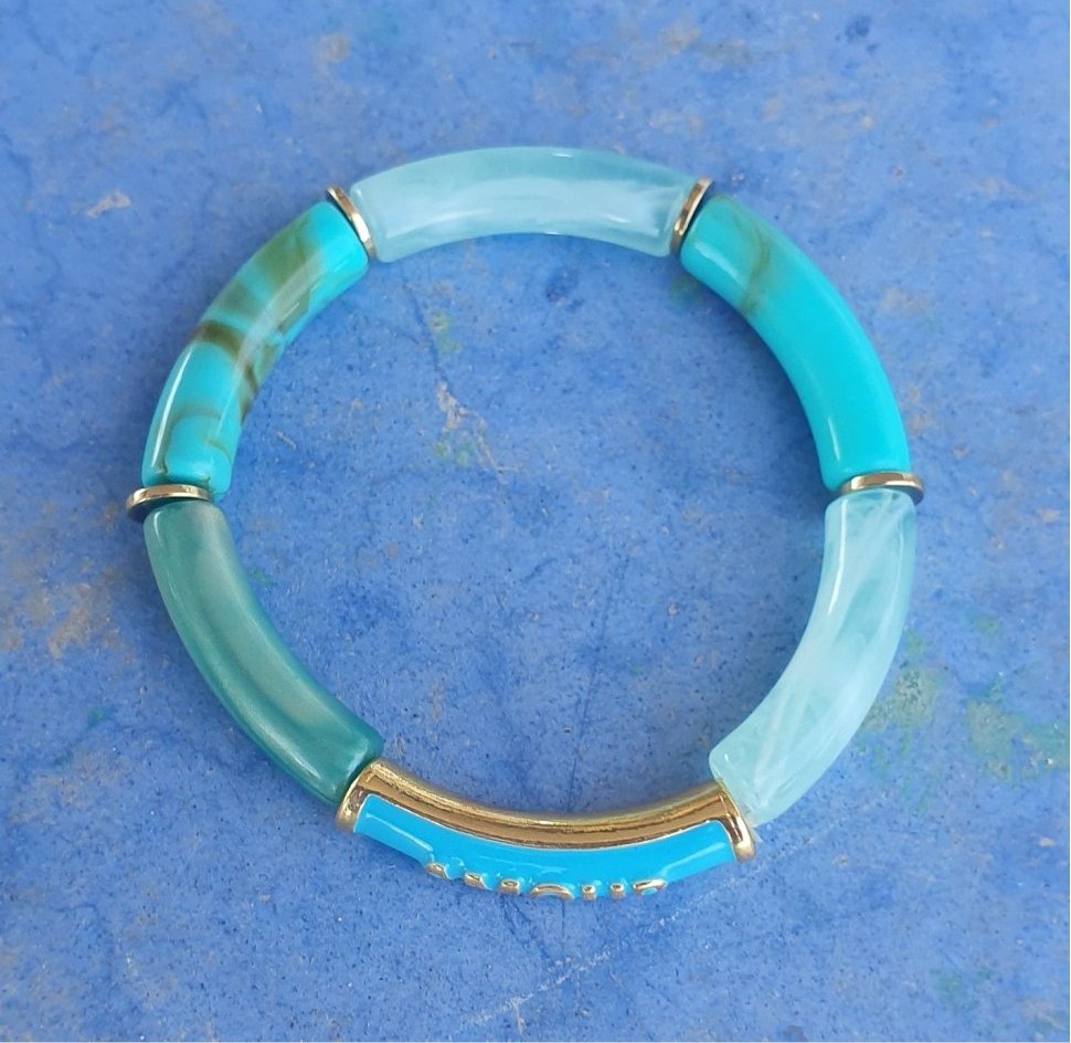Bracelet "Talisman Amour" - Bleu - AlbertineAndTheSun