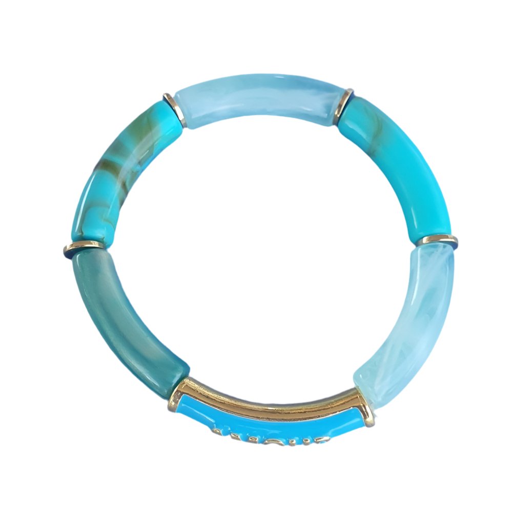 Bracelet "Talisman Amour" - Bleu - AlbertineAndTheSun